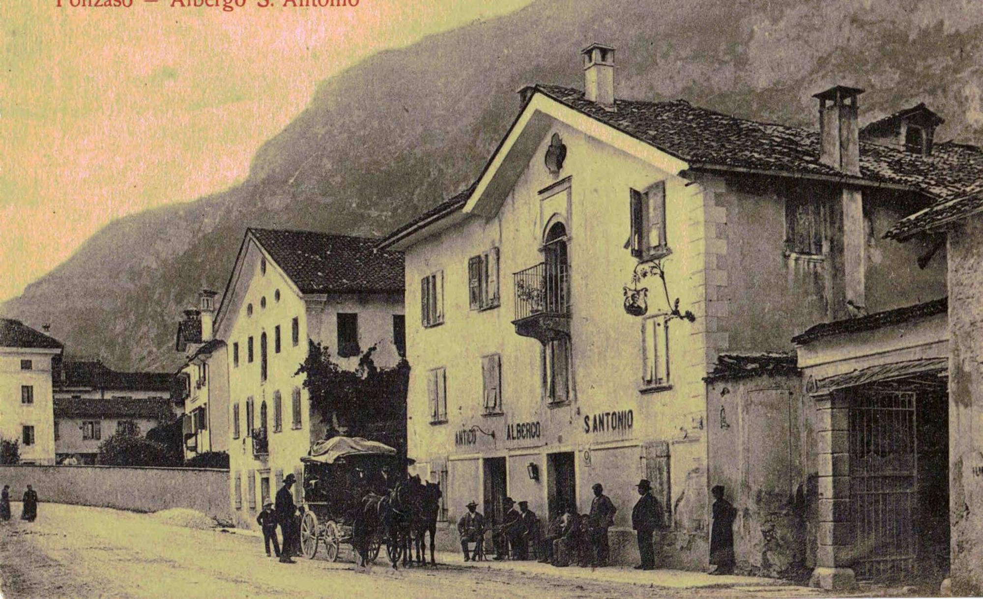 Antico Albergo Sant'Antonio Fonzaso Exterior photo